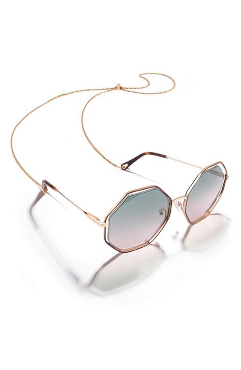 chloe chain sunglasses